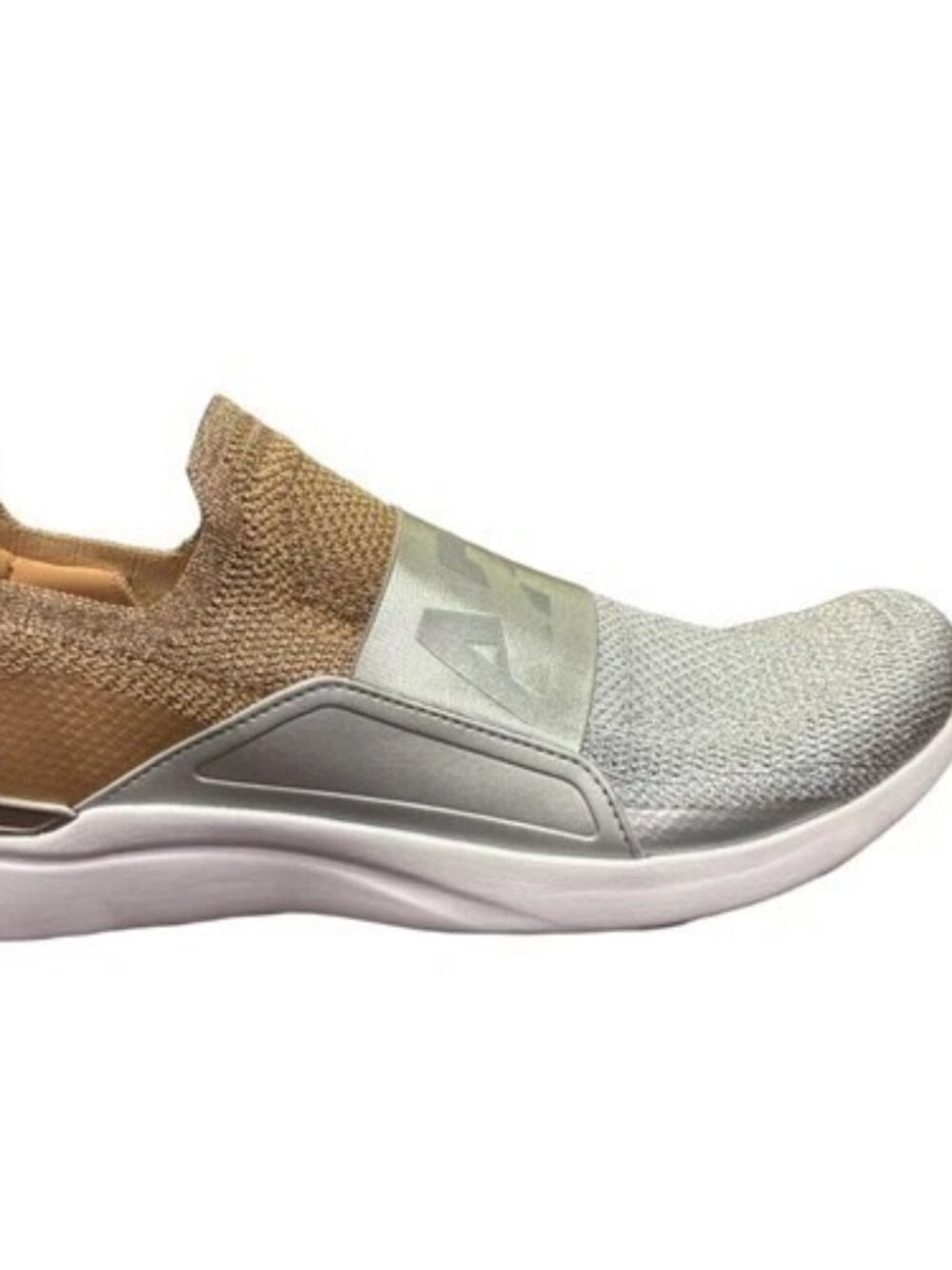 APL Tech Loom Bliss Rose Gold-Metallic Silver-Wht Sneakers M(14) Retail $245